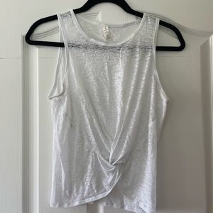 lululemon twist front tank